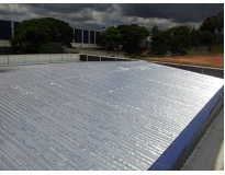 quanto custa vedação de telhado de zinco em Santo André